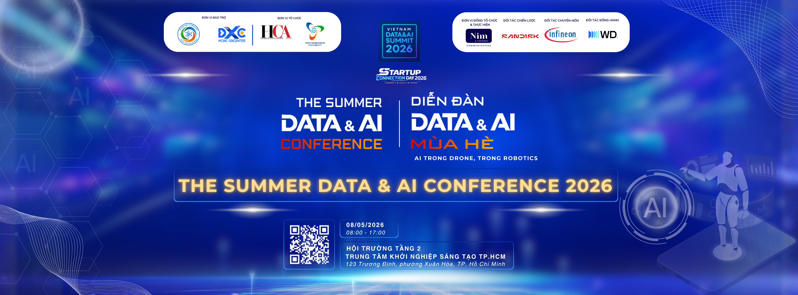 The Summer Data & AI Conference 2026 – Event Banner